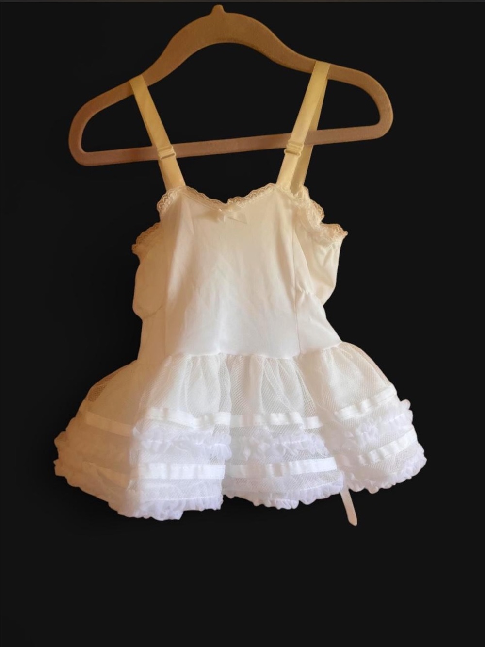 Vintage girls dress slip